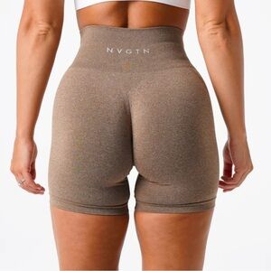 NVGTN Women's Athletic Tan Shorts